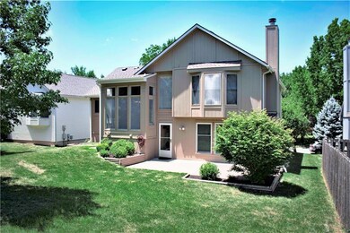 Large patio for outdoor furniture and grill!