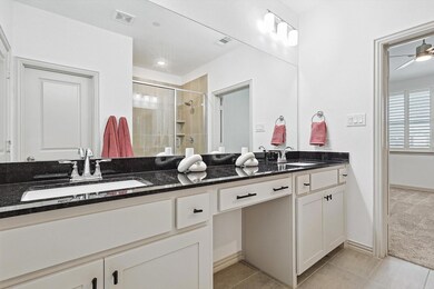 Primary Bathroom with Custom Closet, Separate show