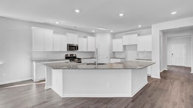 Family Room into Kitchen