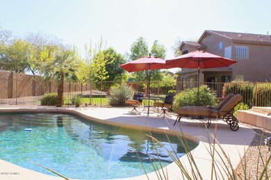 fenced pool