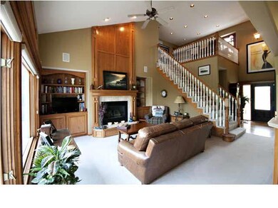 Living Room and Loft Area