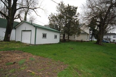 rear yard and garden