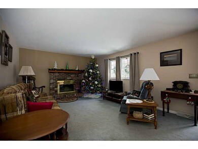Living Room. The spacious living room is highlight