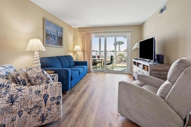 Living room featuring wood-type flooring