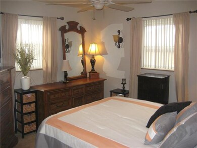 The master bedroom