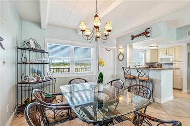 Dining space off kitchen