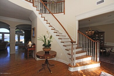 Welcoming Entry Foyer and staircase
