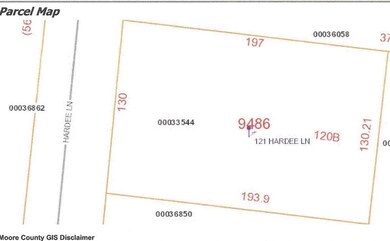 121 Hardee - Plat Map