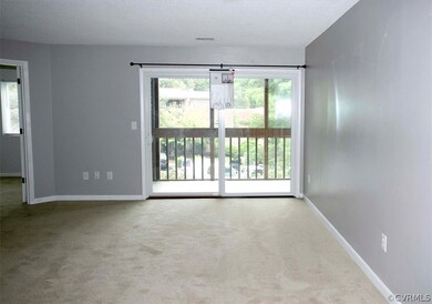 Living Room with sliding doors to balcony