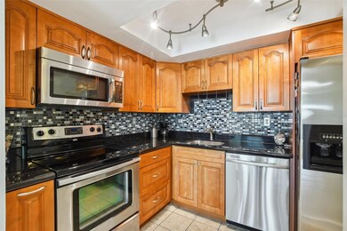 Updated kitchen with stainless steel appliances