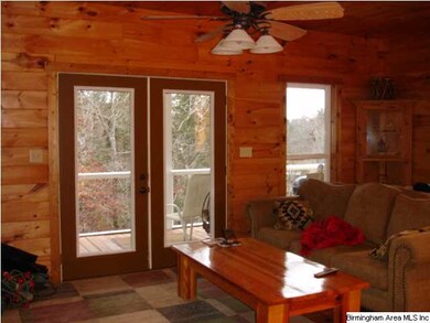 exterior door that leads to a wrap around porch, p