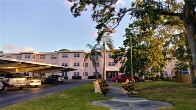 Front view of Condo Building.