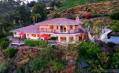 Drone shot of view side.