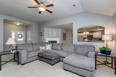 Open living room