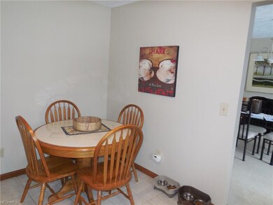 Eating area in Kitchen