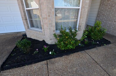 Landscaping front