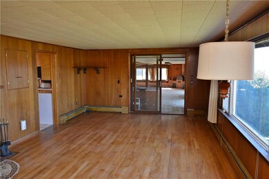 Looking from the living room towards...