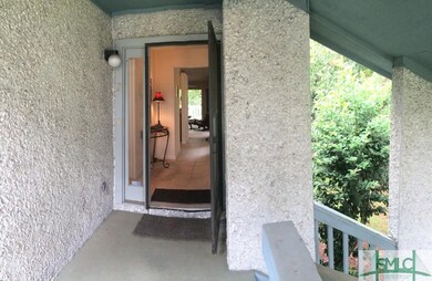 Looking in through the front door of the Home from