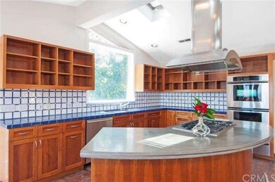 Kitchen, cherry cabinets
