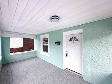 Beautiful updated front porch