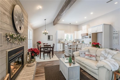 Living, dinning, kitchen, lots of room, but 