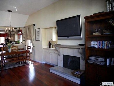 Fireplace and wet bar