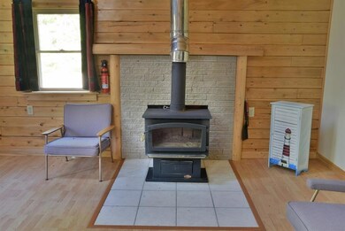 Wood Stove in the Living Room