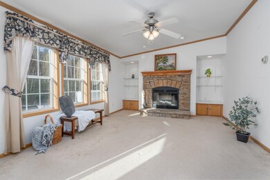 Living Room w/Fireplace