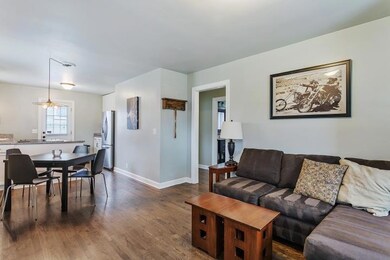 Open concept living.
