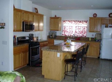 Kitchen looking from the family room.  All counter