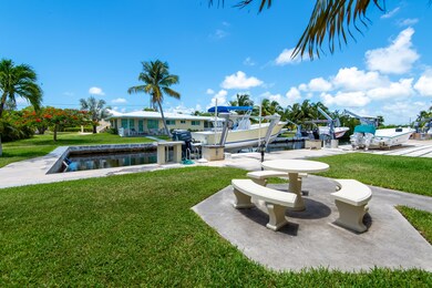 Canal, concrete dock