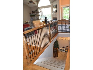 Stairs to finished basement