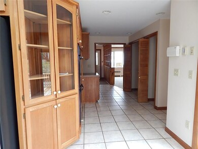 Looking into kitchen