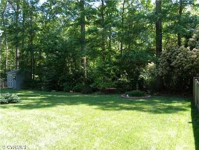 Exterior Back - Private,Wooded Fenced Backyard,Det