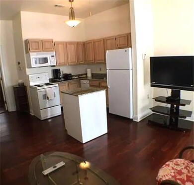 Kitchen as furnished by a previous tenant