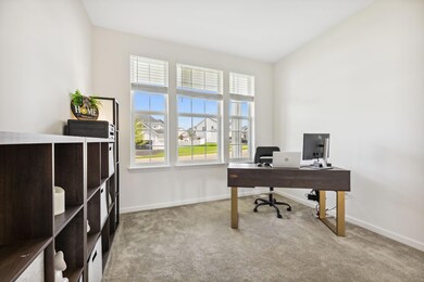 The Spacious Front Office Overlooks the Front Porch