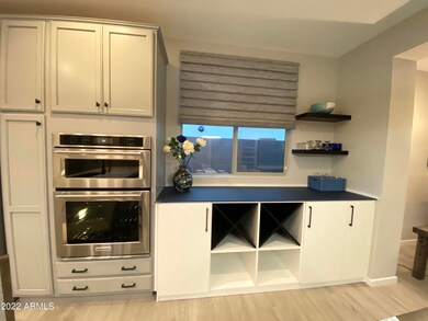 Custom Buffet and Wall Ovens