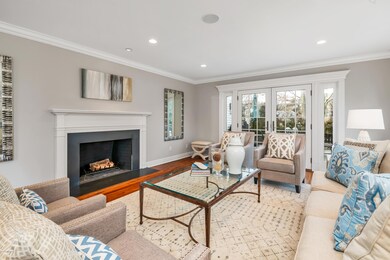 4 Living Room with fireplace and doors t
