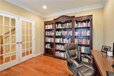 Den/office.  Crown molding is a perfect compliment