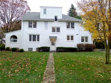 Exterior Back. A nice walkway leads from the three
