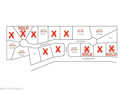 AVAILABLE LOTS as of Sept 9