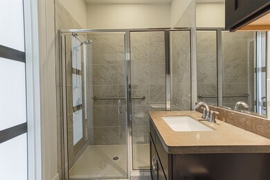 Guest bath located on the 1st floor with walk-in s