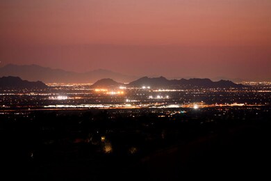 City Lights to SW at Dusk