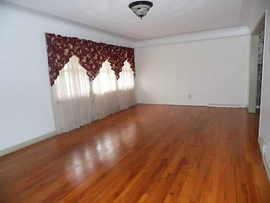 Living Room. Beautiful hardwood floors are through