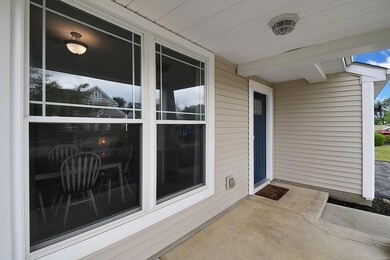 Large front porch