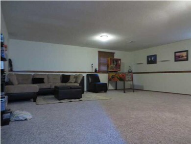Rec room from stairway