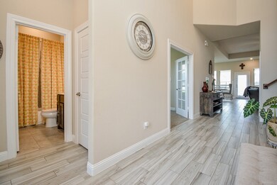 Guest Bath just off Entry-Way and nearby downstairs Bed # 2