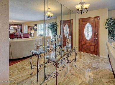 Foyer Mirrored Entrance