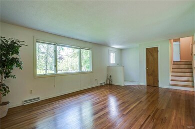Enter the front door into a convenient foyer area 