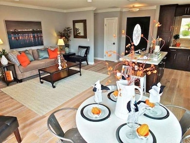 A view from the dining area with good perspective 